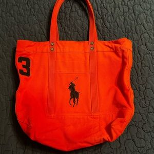 Polo by Ralph Lauren canvas tote bag